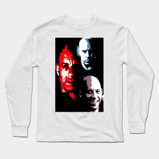 VIN DIESEL (pop art) Long Sleeve T-Shirt